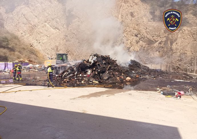 Incendio en Porreres