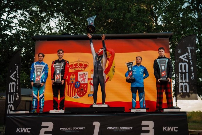 El español Jon del Valle, pentacampeón del mundo de karting