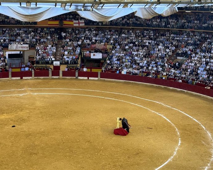 Archivo - Plaza de toros de Huesca, coso Huesca, festejo taurino, Huesca