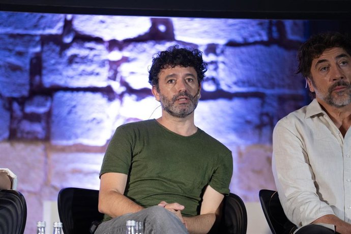 El director Rodrigo Sorogoyen durante una rueda de prensa para presentar la película 'El ser querido',  a 2 de agosto de 2026, en Palma, Baleares, (España).