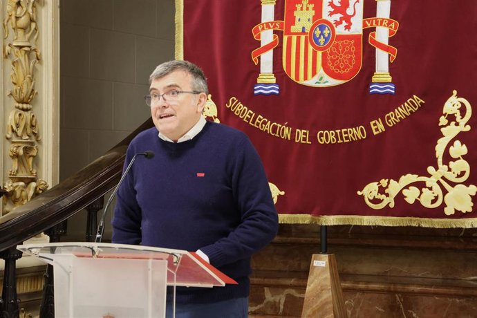 Archivo - El subdelegado del Gobierno en Granada, José Antonio Montilla