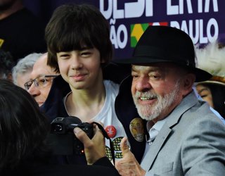Luiz Inacio Lula da Silva acude al congreso del PT en Sao Paulo para recibir la nominación a las elecciones de octubre, a 2 de agosto de 2026 