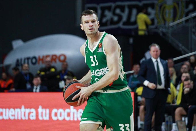 Archivo - Tomas Dimsa, Zalgiris Kaunas