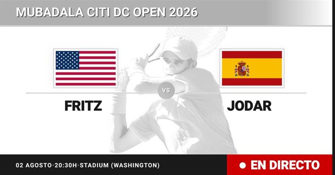 Taylor Fritz - Rafael Jodar: resumen y estadísticas del partido de Final de Mubadala Citi DC Open