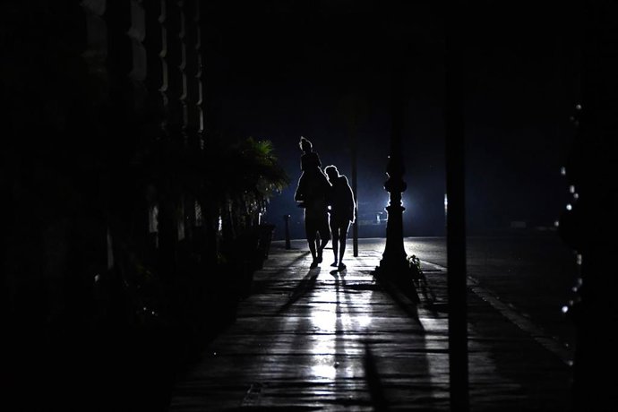 Imagen de archivo de La Habana durante un apagón