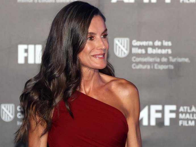 La Reina Letizia preside la clausura del Atlàntida Mallorca Film Fest en Mallorca.