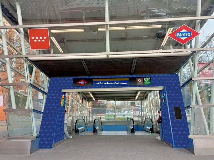 La Comunidad de Madrid cambia el nombre de la estación de Metro de Los Espartales por Los Espartales-Coliseum