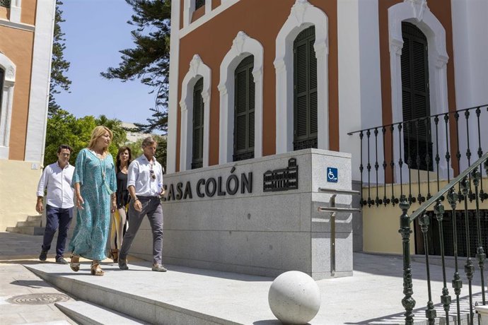 Imagen de las obras de la Casa Colón.