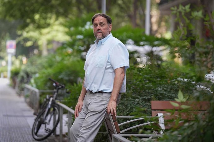El presidente de ERC, Oriol Junqueras
