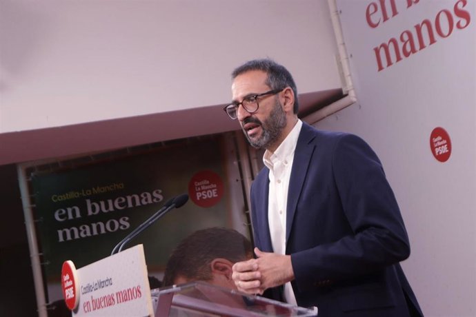 Archivo - El secretario de Organización del PSOE de C-LM, Sergio Gutiérrez.