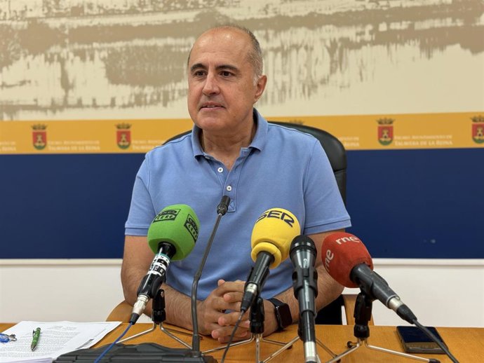 El portavoz del equipo de Gobierno en el Ayuntamiento de Talavera de la Reina, Jesús García-Barroso.