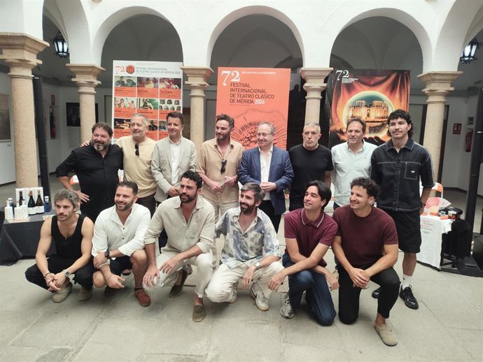 Fernando Tejero encabeza el elenco de 'Cómicos de Roma', el próximo estreno del Festival de Mérida.