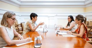 Reunión entre la Federación Española de Familias de Cáncer Infantil y el Ministerio de Inclusión, Seguridad Social y Migraciones.