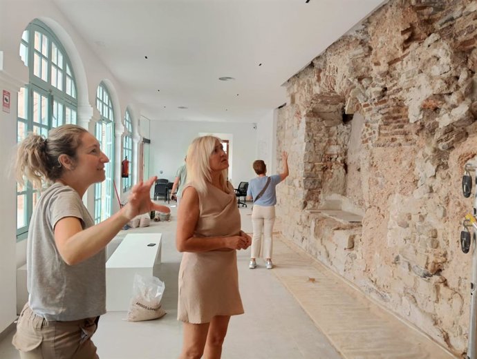 Visita a las obras de los Baños del Naranjo