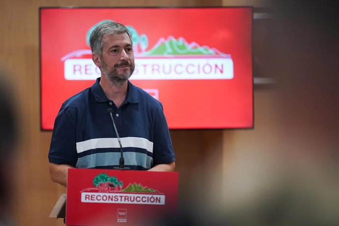 El consejero de Presidencia, Justicia y Administración Local, Miguel Ángel García Martín.