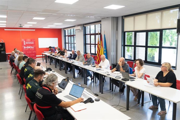 Reunión de coordinación del Dispositivo Preventivo del Eclipse