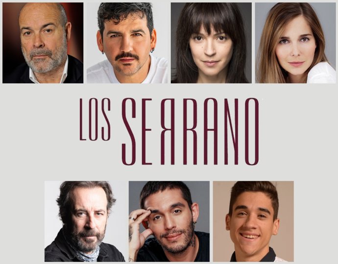 Cartel de la reunión del reparto de 'Los Serrano' en la San Diego Comic-Con Málaga 2026.