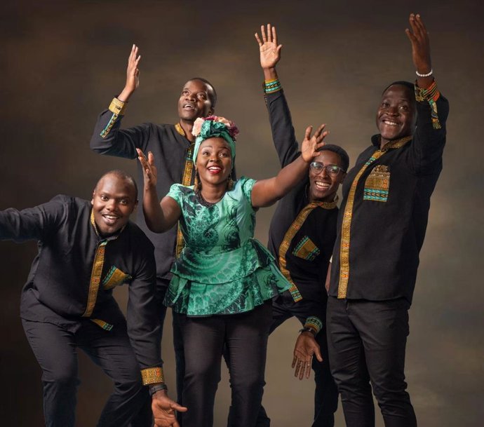 El grupo de gospel Aba Taano.