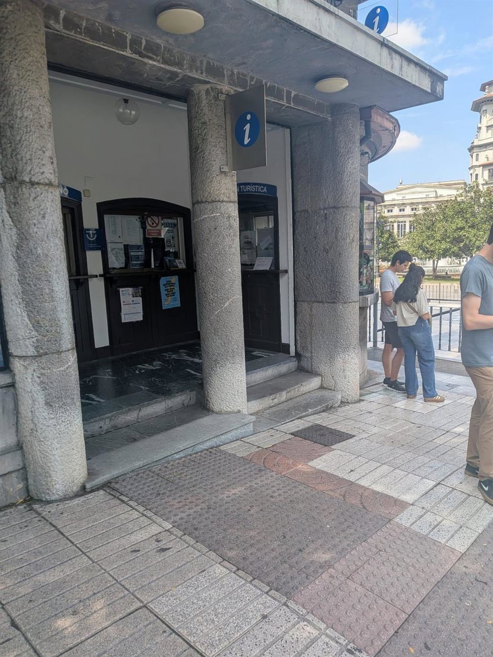 Punto de atención turística El Escorialín, en Oviedo
