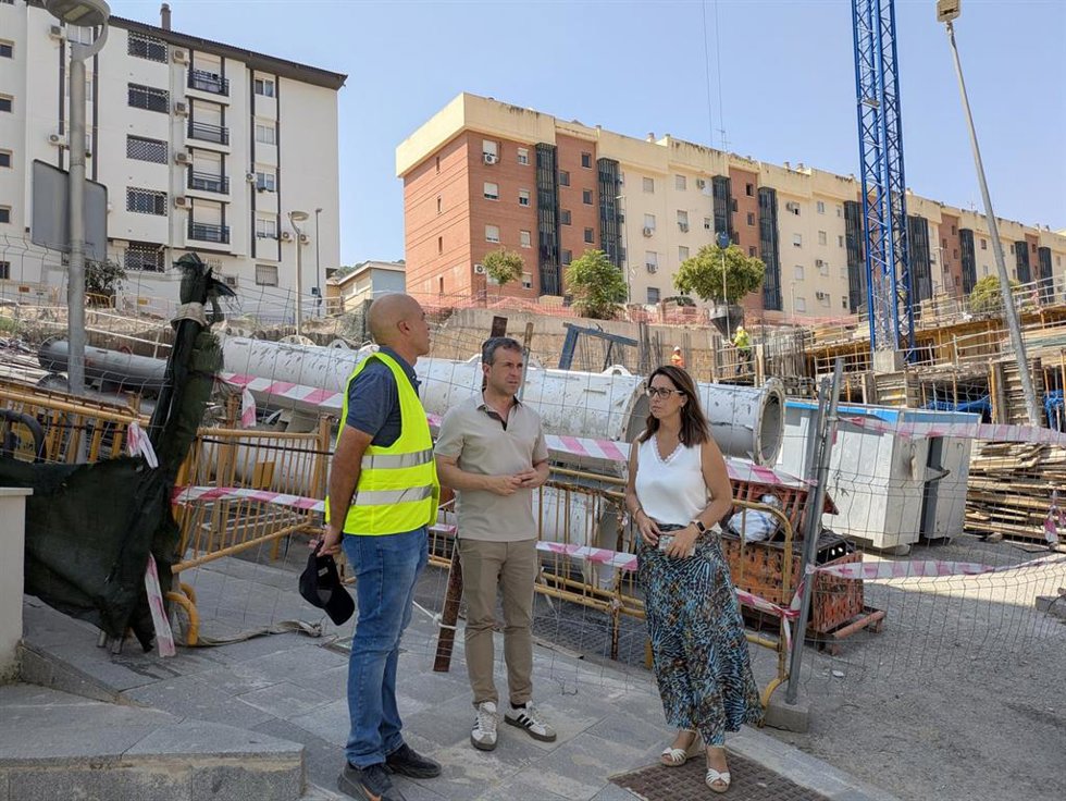 Visita a las obras
