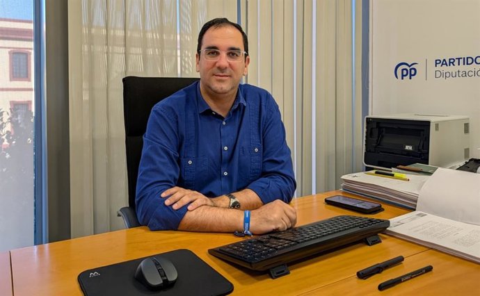 Imagen del portavoz del PP en la Diputación de Sevilla, Martín Torres