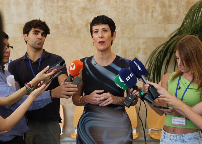 La ministra de Inclusión, Seguridad Social y Migraciones, Elma Saiz.