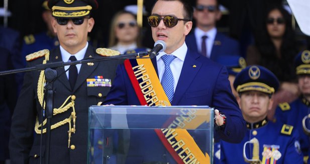 Noboa anuncia el despliegue de 4.000 policías y militares en Quito