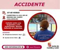Fallece un motorista tras colisionar contra una furgoneta en la CL-610 en Medina del Campo