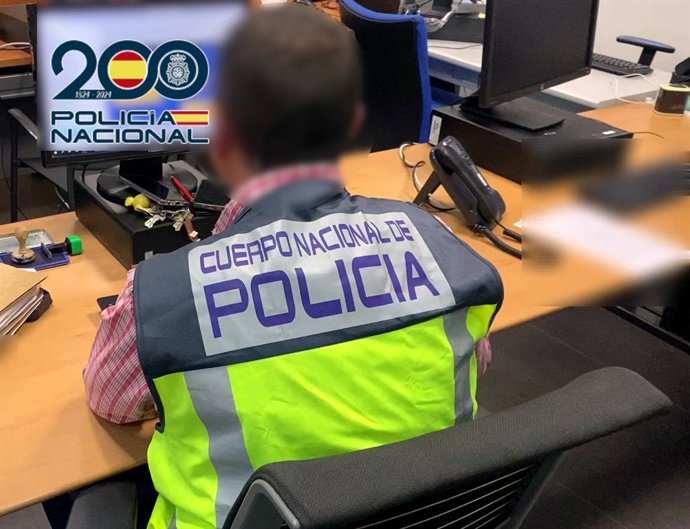 Imagen de archivo de un investigador de la Policía Nacional.