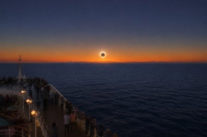 Trasmed ofrecerá la observación del eclipse solar en alta mar junto a expertos de la Universitat de València