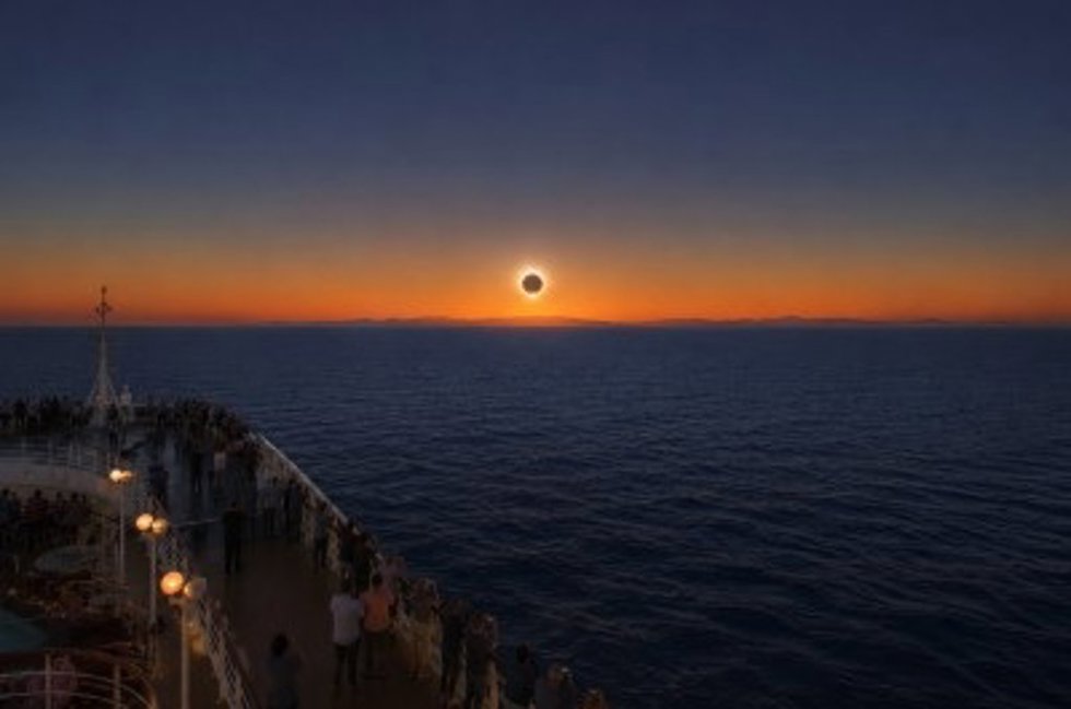 Trasmed ofrecerá la observación del eclipse solar en alta mar junto a expertos de la Universitat de València