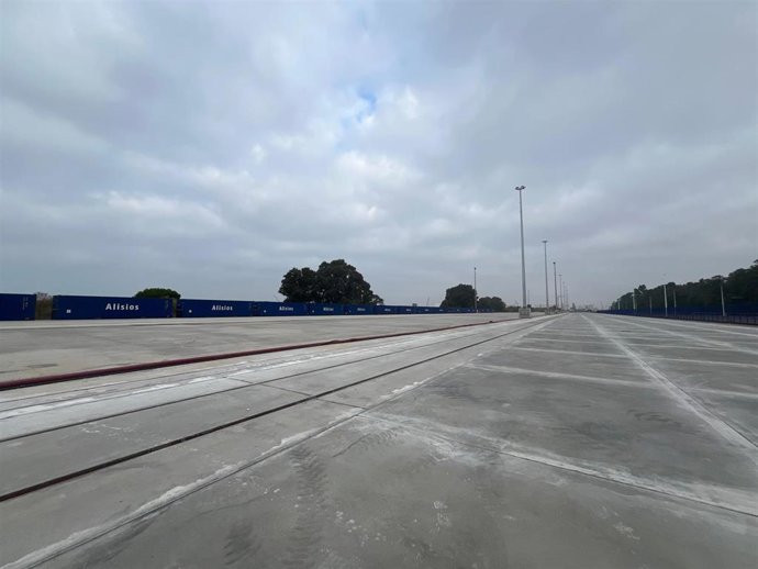 Ampliación de la terminal ferroviaria del Muelle Sur del Puerto de Huelva.