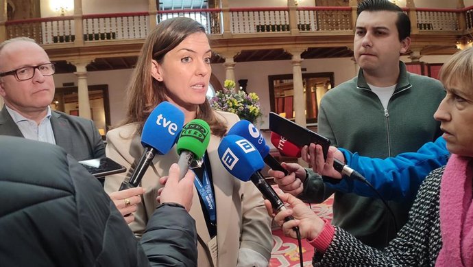 Archivo - La directora general del Sepepa, Begoña López, en una imagen de archivo