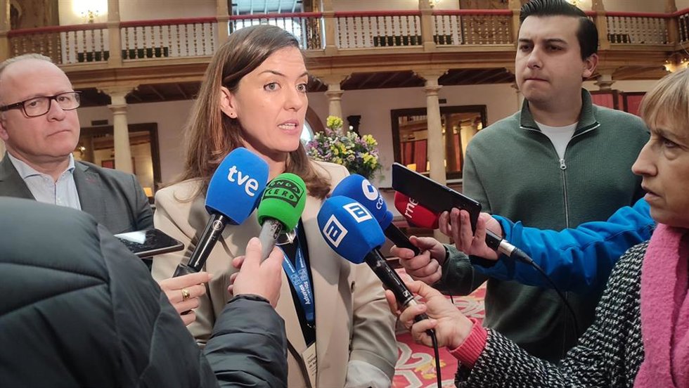 Archivo - La directora general del Sepepa, Begoña López, en una imagen de archivo