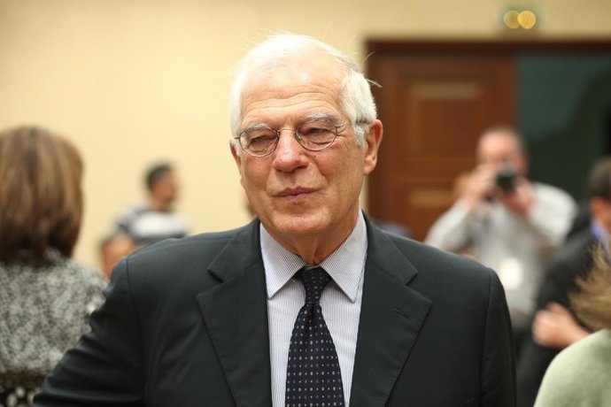 Archivo - Arquivo - O MINISTRO DAS RELAÇÕES EXTERIORES, JOSEP BORREL, COMPARECE À COMISSÃO DE ASU