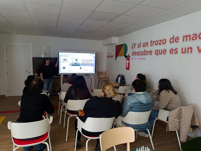 Actividad formativa de Isla V de la Diputación de Cáceres.