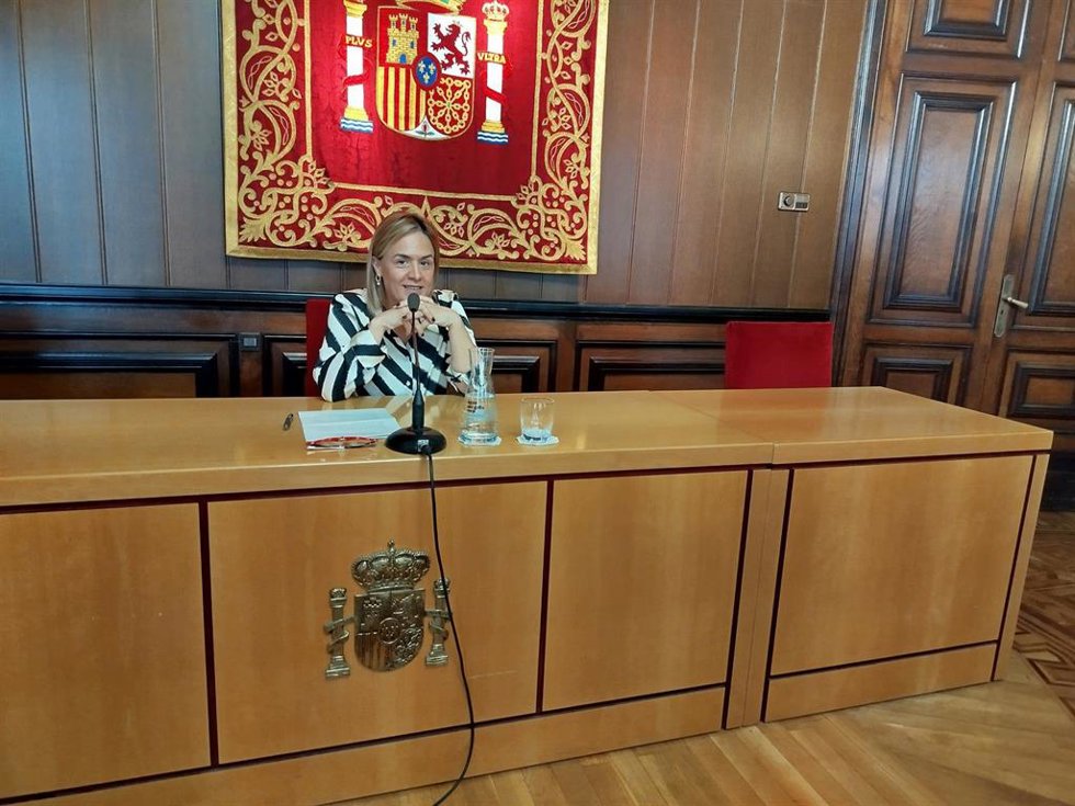 Archivo - La delegada del Gobierno en Navarra, Alicia Echeverría