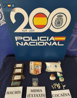 Desmantelado un punto activo de venta de drogas en Costa del Silencio, en Arona (Tenerife)