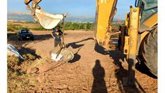 Foto: Recuperan en Burgos una huella fósil de un saurópodo de 125 millones de años