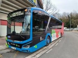 Archivo - El servicio lanzadera entre Illunbe y el centro de San Sebastián crece un 50% estas navidades