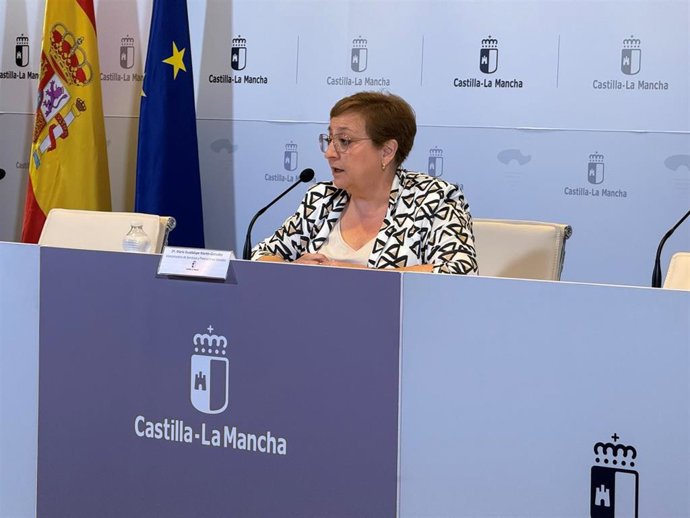 La viceconsejera de Servicios y Prestaciones Sociales, Guadalupe Martín.