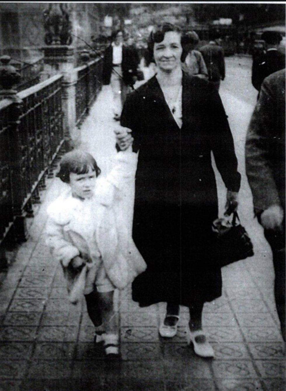 Soledad y su hijo Humberto.