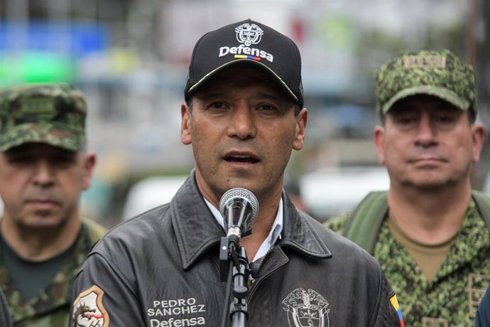 Archivo - Pedro Sánchez, ministro de Defensa de Colombia.