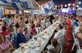 Foto: Diputación de Huelva destaca la "extraordinaria acogida" y el "récord histórico" de afluencia en su caseta de Colombinas