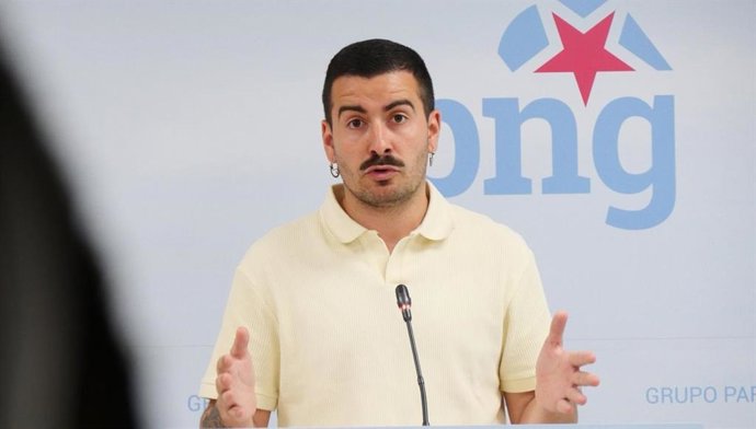 El diputado del BNG Daniel Castro
