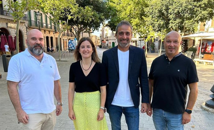 Regidores del grupo socialista en el Ayuntamiento de Llucmajor