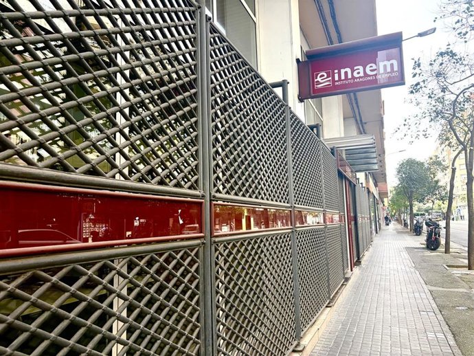 Archivo - Oficina del Inaem en Zaragoza.