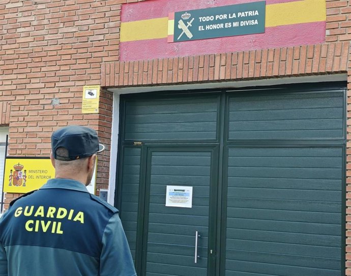 Un agente de la Guardia Civil.