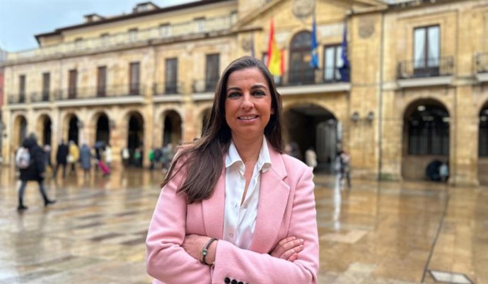 Archivo - La concejala de Vox, Alejandra González.