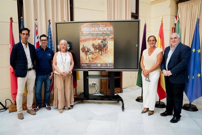 La plaza de toros de La Malagueta de la capital malagueña acoge este viernes, 7 de agosto, la 43 edición del Concurso-Exhibición de Enganches Ciudad de Málaga.